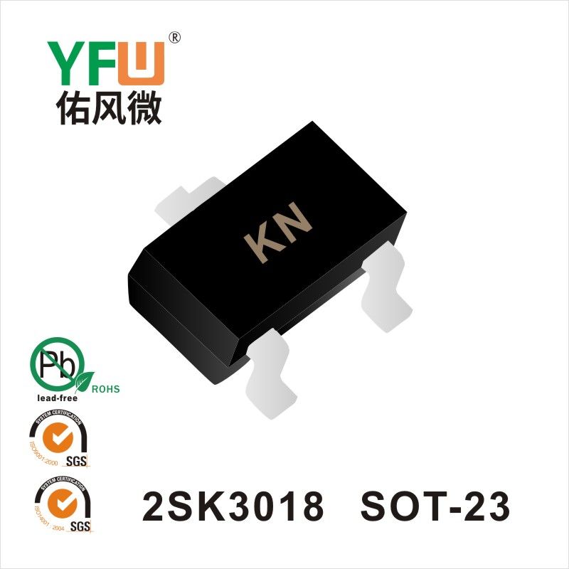 2SK3018 SOT-23 Tubo mos de Canal N  Yfw youfeng Weiyuan Factory