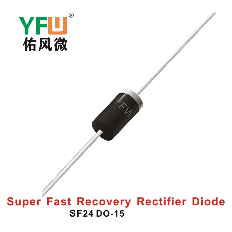 SF24    DO-15    Diodos de recuperación ultrarrápida Yfw youfeng Weiyuan Factory
