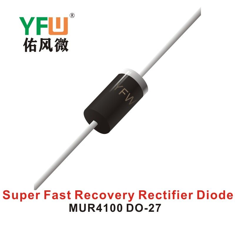 MUR4100    DO-27    Diodos de recuperación ultrarrápida Yfw youfeng Weiyuan Factory