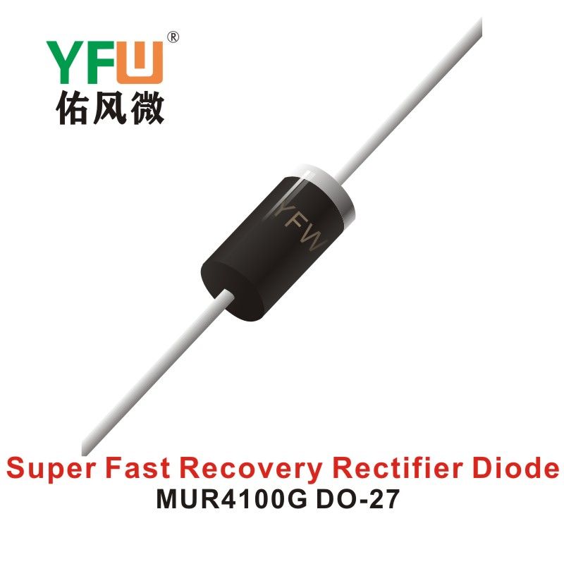 MUR4100G    DO-27    Diodos de recuperación ultrarrápida Yfw youfeng Weiyuan Factory