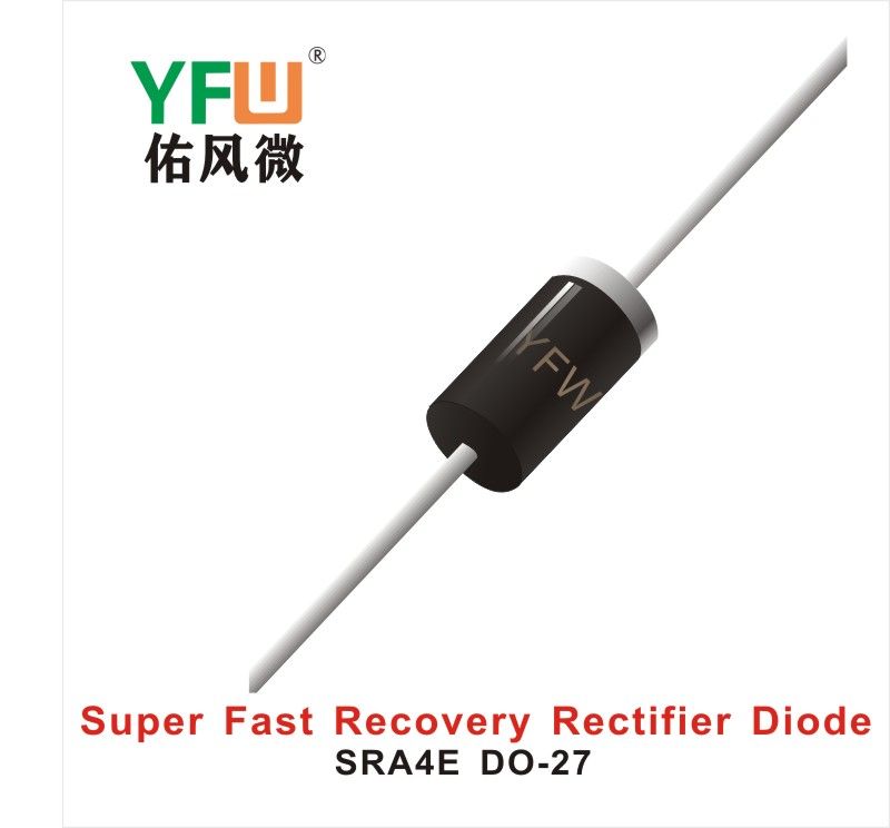 SRA4E    DO-27   Diodos de recuperación ultrarrápida Yfw youfeng Weiyuan Factory