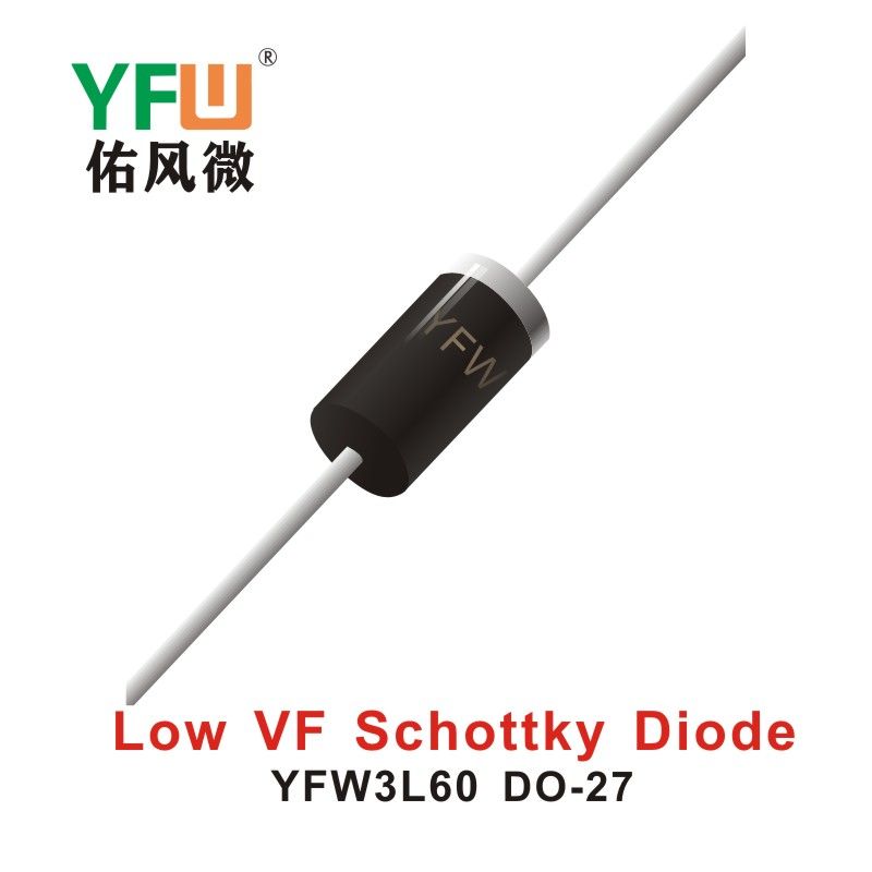 YFW3L60   DO-27   Diodos Schottky de baja dirección positiva Yfw youfeng Weiyuan Factory