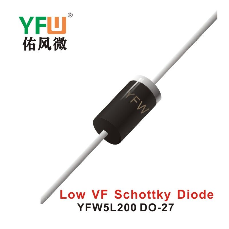 YFW5L200    DO-27   Diodos Schottky de baja dirección positiva Yfw youfeng Weiyuan Factory