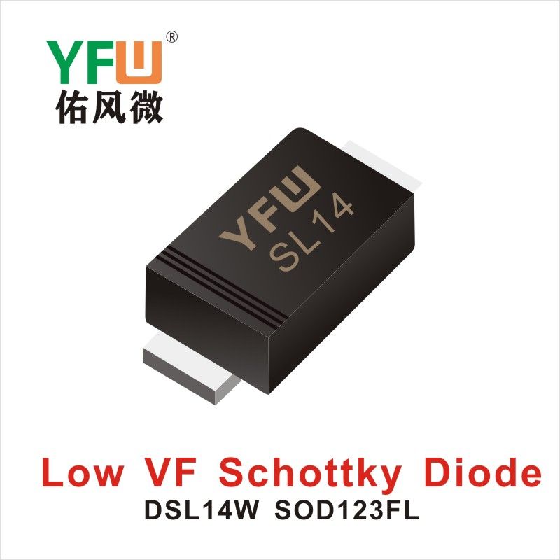 DSL14W   SOD-123FL   Diodos Schottky de baja dirección positiva Yfw youfeng Weiyuan Factory