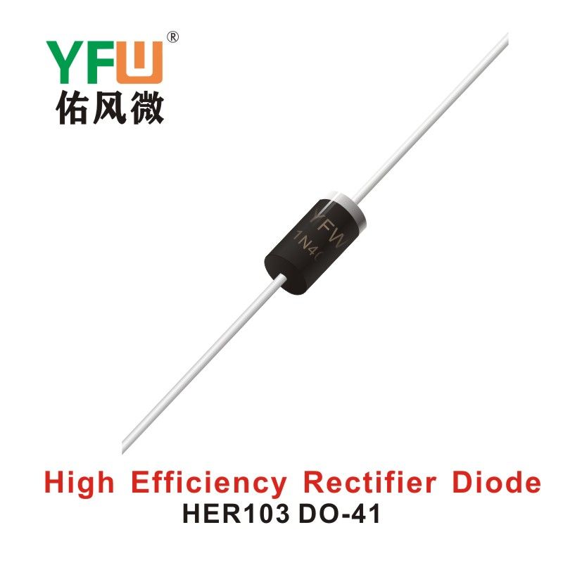 HER103   DO-41   Diodos de alta eficiencia Yfw youfeng Weiyuan Factory