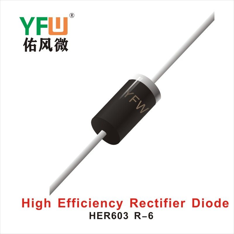 HER603   R-6   Diodos de alta eficiencia Yfw youfeng Weiyuan Factory