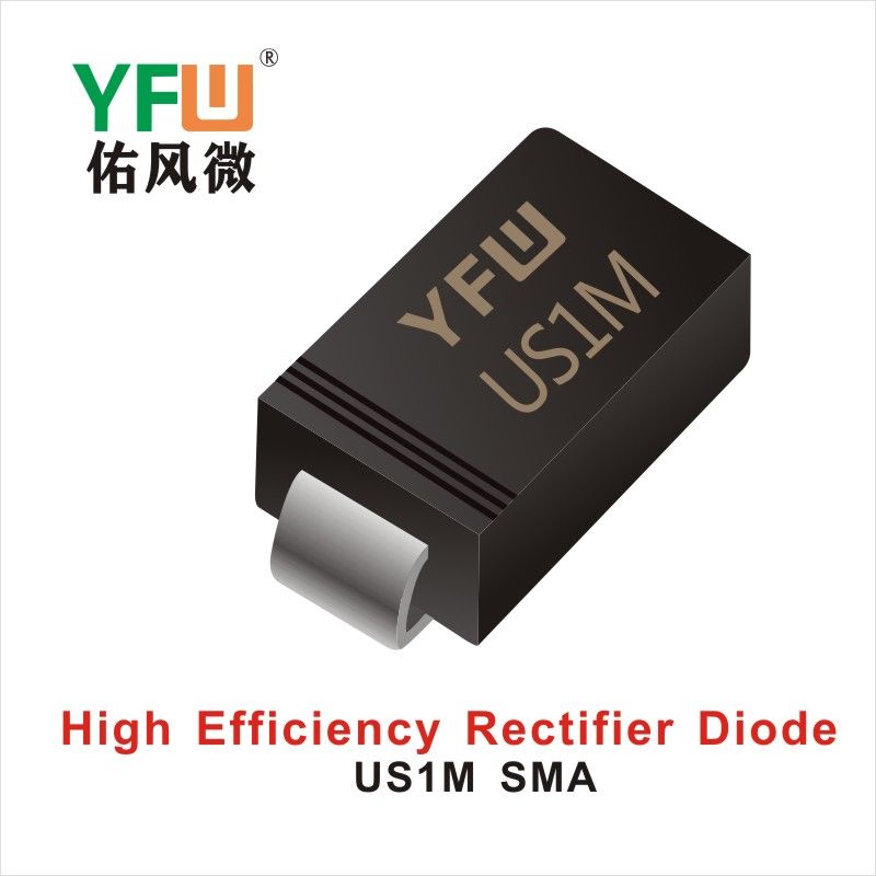 US1M  SMA  Diodos de alta eficiencia Yfw youfeng Weiyuan Factory