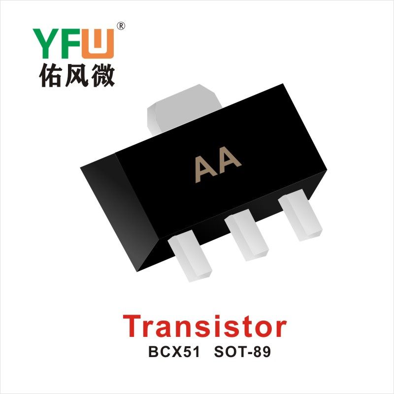 BCX51    SOT-89   Transistor  Yfw youfeng Weiyuan Factory