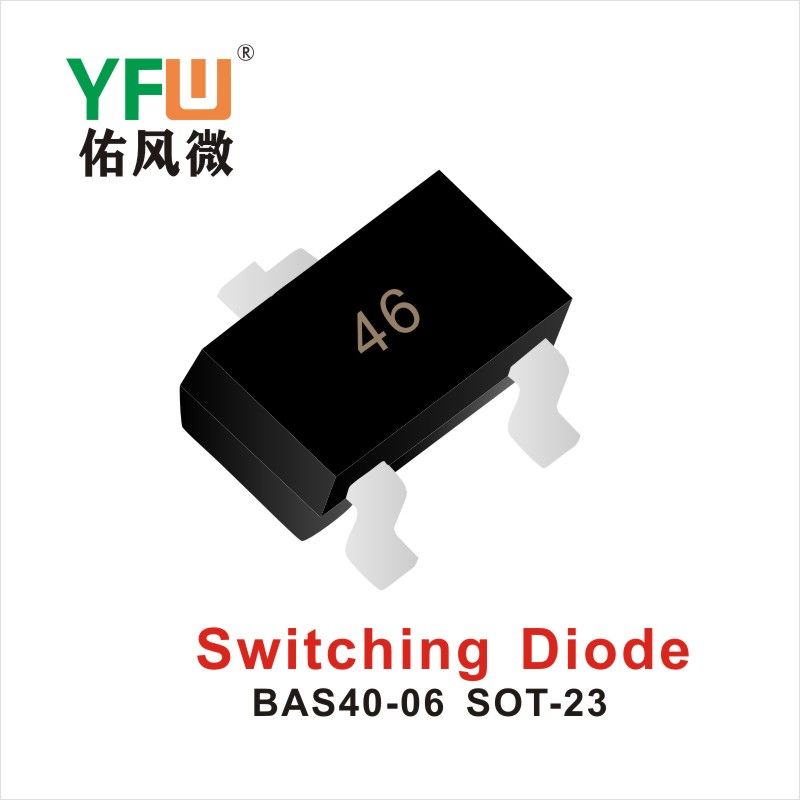 BAS40  SOT-23  Diodos de conmutación estática  Yfw youfeng Weiyuan Factory