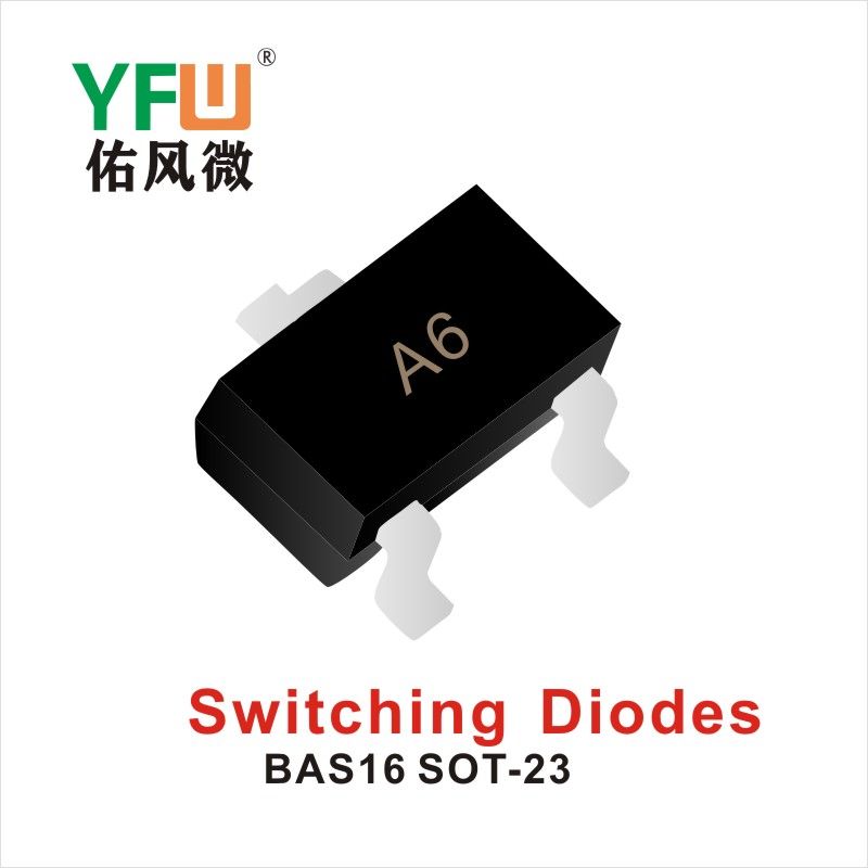 BAS16  SOT-23   Diodos de conmutación estática  Yfw youfeng Weiyuan Factory